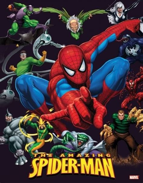 Spider Man Villains Poster Ubicaciondepersonascdmxgobmx