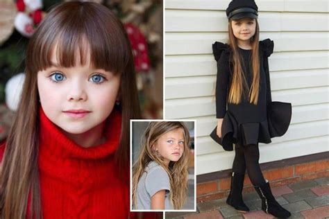 Russian Six Year Old Model Anastasia Knyazeva Dubbed The New Most