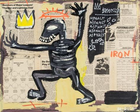 Sold Price Jean Michel Basquiat Us Pop Art Mixed Media May 4 0119 2
