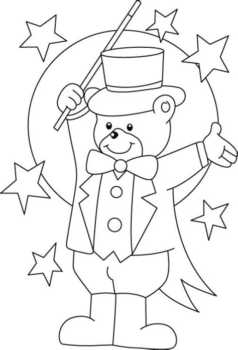 Circus Ringmaster Coloring Pages at Free printable