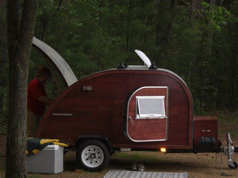 Should you buy new, used, or build your own? Build your own Teardrop Camper! This kit is based on the designs of the 40's and 50's and are ...