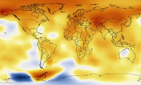 NASA Animation Charts Global Warming Since