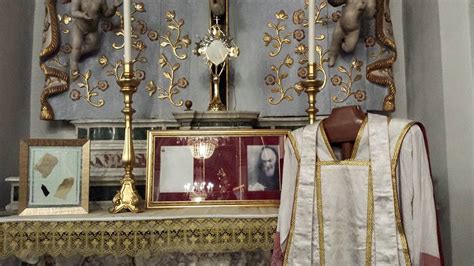 Le Reliquie Di San Padre Pio A Melilli Fino Al 7 Ottobre Esagono News