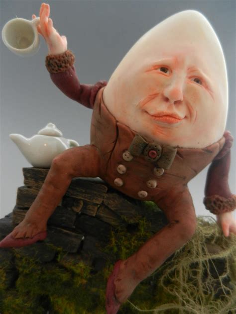Creature Sculpting Contest Humpty Dumpty Alice In Wonderland Egg