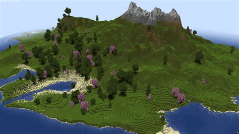 Custom World Painter Island 512 Build Hight Minecraft Map