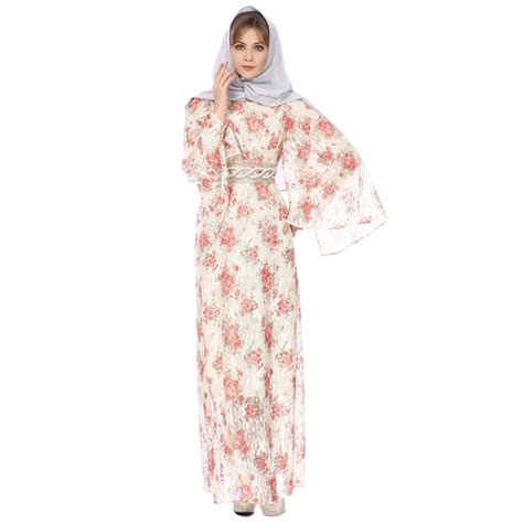 2018 Muslim Dress Abaya Islamic Arabic Moslim Jurken Abayas Pakistani