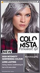 Eleaf istick pico dye hair temporary hair colored shampoo loreal makeup hair style wax asus pc stick hair white touchup dye hair chinese hair stick book prop gel hair men. L'Oreal Colorista Smokey Grey Permanent Hair Dye Gel Long ...