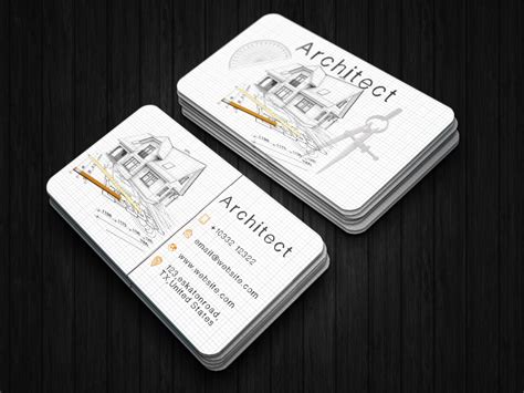 The mission of the washington state board for architects is to safeguard life, health, property and promote public welfare through licensure and regulation of the practice of architecture in washington. Creative Architect Business Card | TechMix