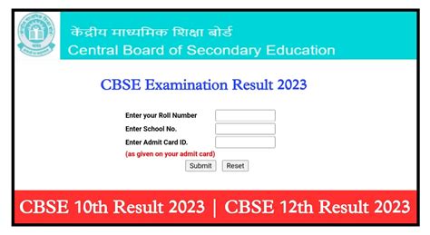 Cbse 10th 12th Result 2023 Declared Check Now Cbse Result 2023 Cbse
