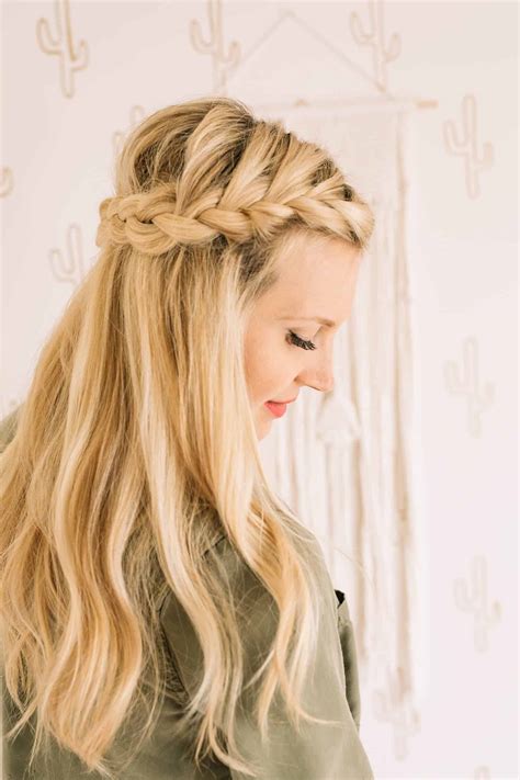 According to brown, the first and most important step in taking care of your scalp while wearing braided twists styles is making sure you prep your hair and scalp with a scalp detox before your hair is braided. French Braid Half-Crown - A Beautiful Mess