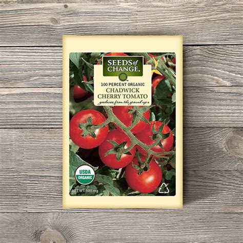 Organic Chadwick Cherry Tomato Seeds Of Change Tomato Seeds Cherry