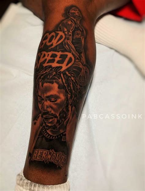 This is surely a quirky and funny tattoo design but if you wish to have a memorial tattoo dedicated to your friend then some similar tattoos will surely work fine. Derrick rose tribute tat done by Pablo at Immortal Tattoo ...