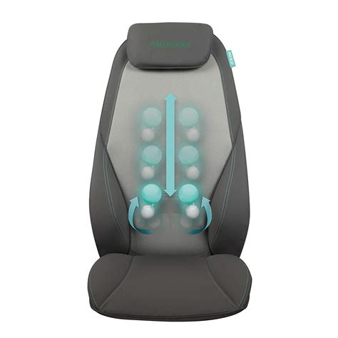 Medisana Back Massager Chair Cushion Clinically Tested Deep Kneading
