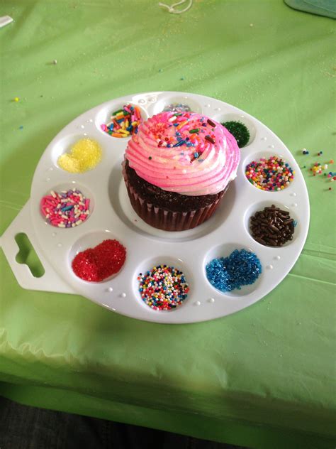 Pin By Well Made Home On Celebrations Cupcake Party Party Cakes Art Birthday Party