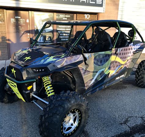 2015 Rzr Xp4 1000 Custom Wrap And Custom Stereo