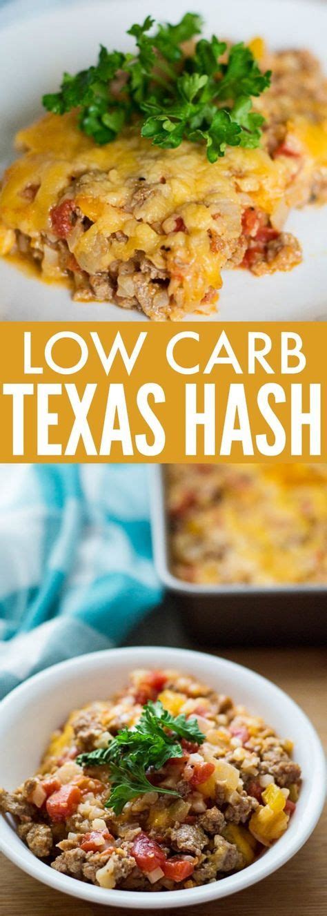 A low carb casserole the whole family will love. Healthier Low Carb Texas Hash - Glue Sticks and Gumdrops ...