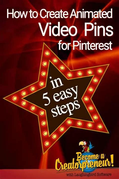 How To Create Animated Video Pins In 5 Easy Steps Video Video