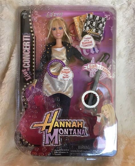 Hannah Montana Doll W Light Up Guitar I Got Nerve Accessories Disney
