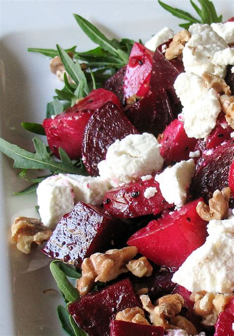 Beetroot And Goats Cheese Salad Recipe Aria Art