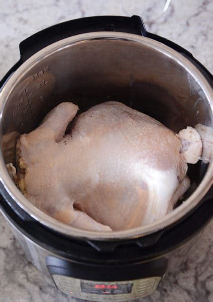 Pressure Cooker Chicken Whole Chicken Roasted Mel S Kitchen Cafe