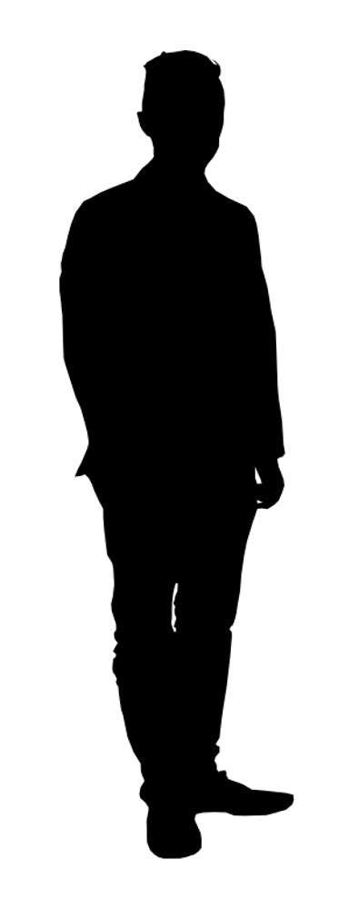 Man Standing Silhouette Png