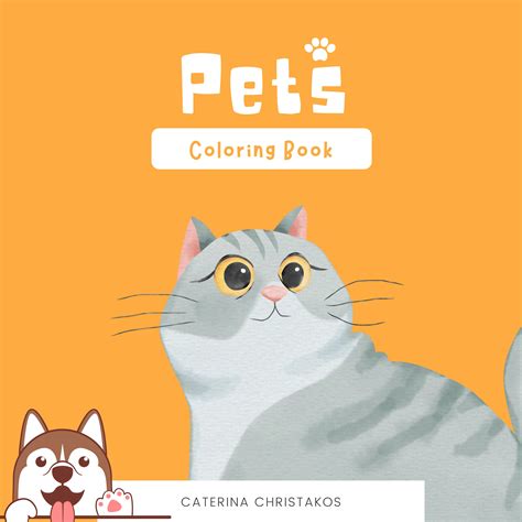 Animal Pets Coloring Pages - Downloadable Printable PDF - Over 200 Pages
