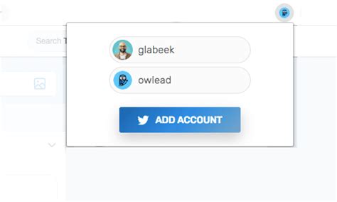 Multiple Twitter Accounts Twitter Account Switcher