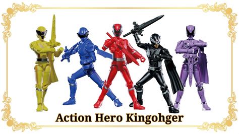 Action Hero Kingohger Set Ohsama Sentai Kingohger Update Toys Youtube