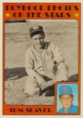 George thomas seaver inducted to the hall of fame in: 1972 Topps Tom Seaver #347 Baseball Card Value Price Guide