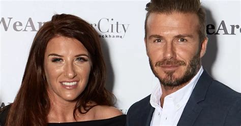 David Beckhams Sister Joanne Is Four Months Pregnant With Big Brother