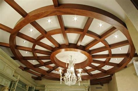 Suspended Ceilings Made Ofwood7 14 Gypsum False Ceiling Design With