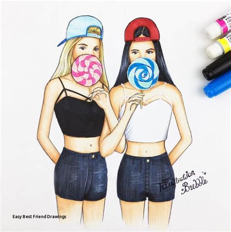 Bff Dibujos De Mejores Amigas