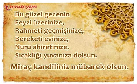 Ayetlisinden resimlisine kadar çeşit çeşit ve onlarca kandil mesajları. Miraç Kandili 2019 mesajları nelerdir? En güzel, en kısa, resimli kandil mesajları
