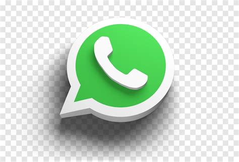 Premium Psd Whatsapp Icon 3d Render