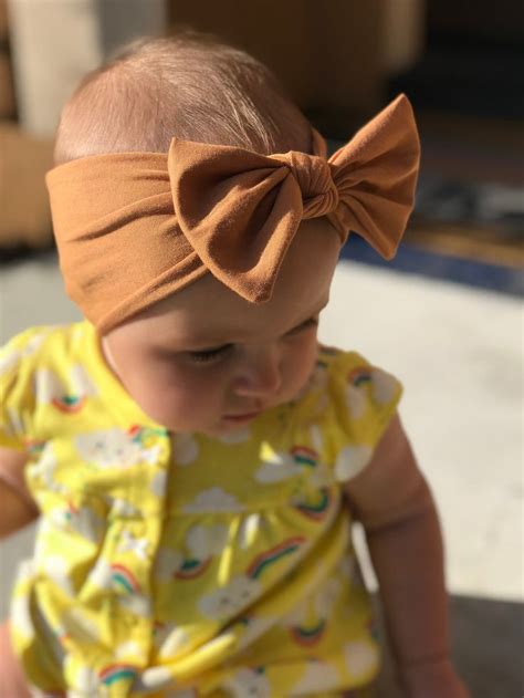Bow Headband Pdf Pattern And Tutorial Headwrap Knot Bow Etsy In