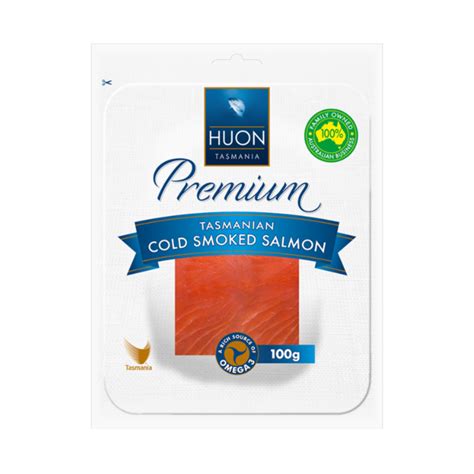 Huon Premium Smoked Salmon Sliced Fishi