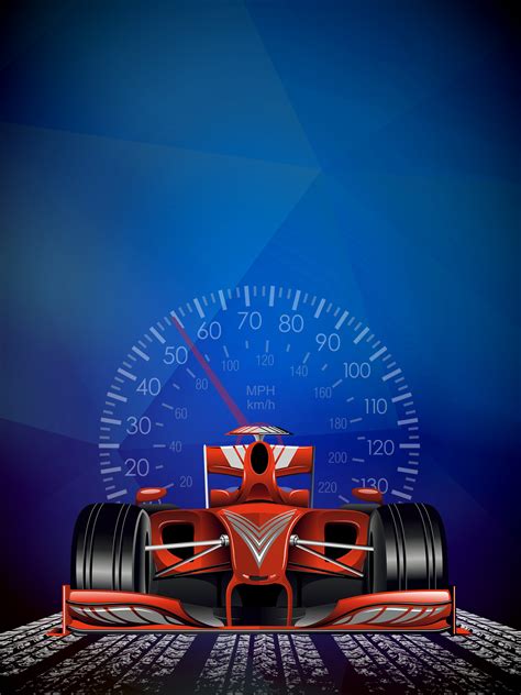 Creative F1 Racing Poster Background Psd Originality F1 Racing