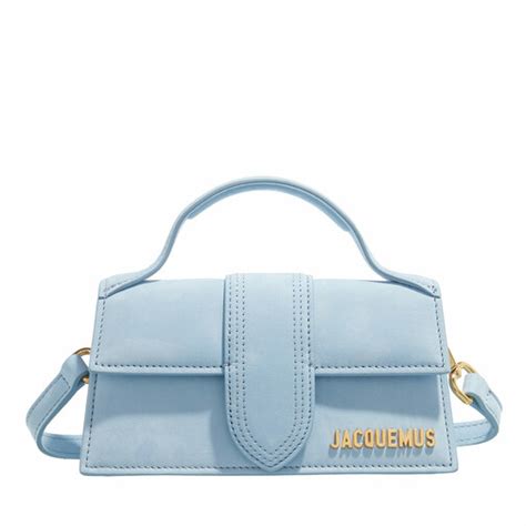 Jacquemus Le Bambino Mini Flap Bag Lightblue Minitasche Fashionette