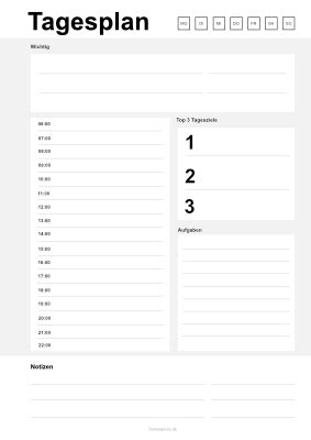 Klicken sie auf play um zu erfahren, wie sie pdf expert installieren. Tagesplaner, 3 Tagesziele | Pdf-Vorlage zum Ausdrucken