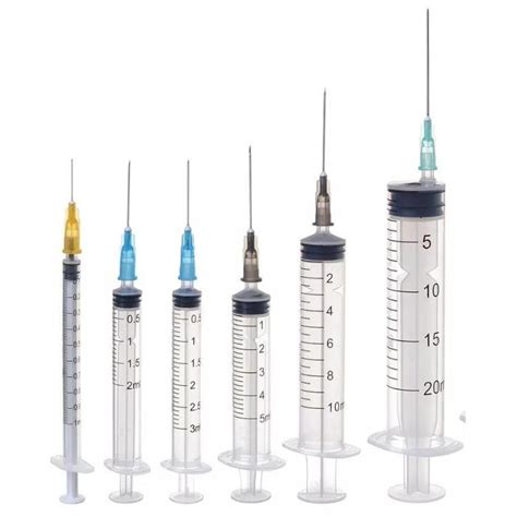 Syringe With Needle Indoplas