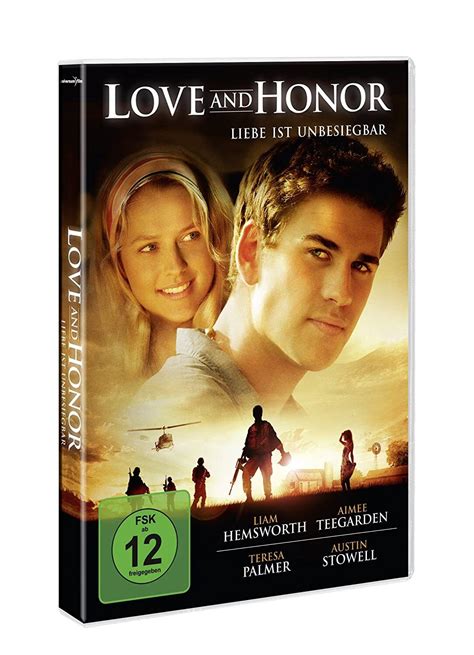 Love And Honor Dvd Liam Hemsworth Teresa Palmer Aimee Teegarden Us
