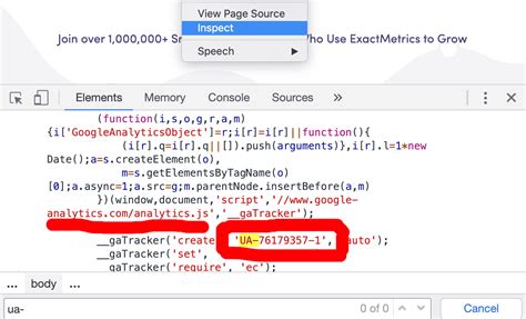 Google chrome is a fast, free web browser. How to Check Your Site for Your Google Analytics Tracking Code - ExactMetrics