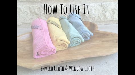 What cloth do i use to clean windows? How To Use It--Enviro Cloth & WIndow Cloth - YouTube