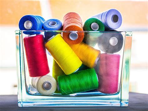 Hd Wallpaper Assorted Color Thread Roll Lot Sewing Colorful Tailor