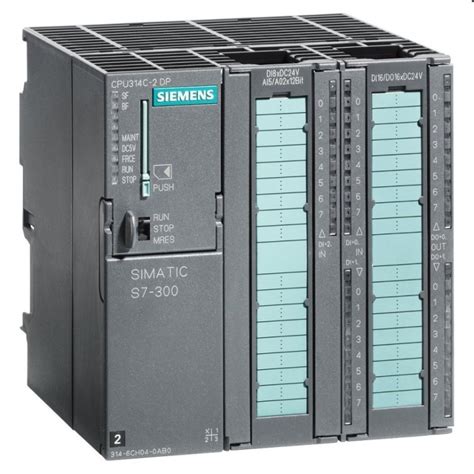 Siemens Simatic S7 300 Plc 6es7313 6ch04 0ab0 With 4 High Speed