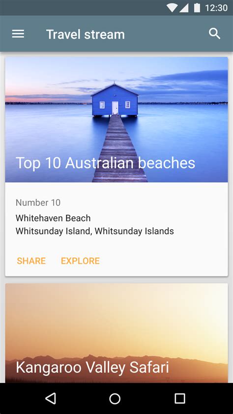 Material design adalah library desain untuk os android yang dikembangkan oleh google. android - How to apply aspect ratio from material design ...