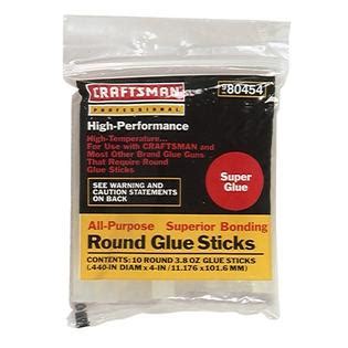 Craftsman Glue Sticks, 10 pk. - Tools - Corded Handheld Power Tools