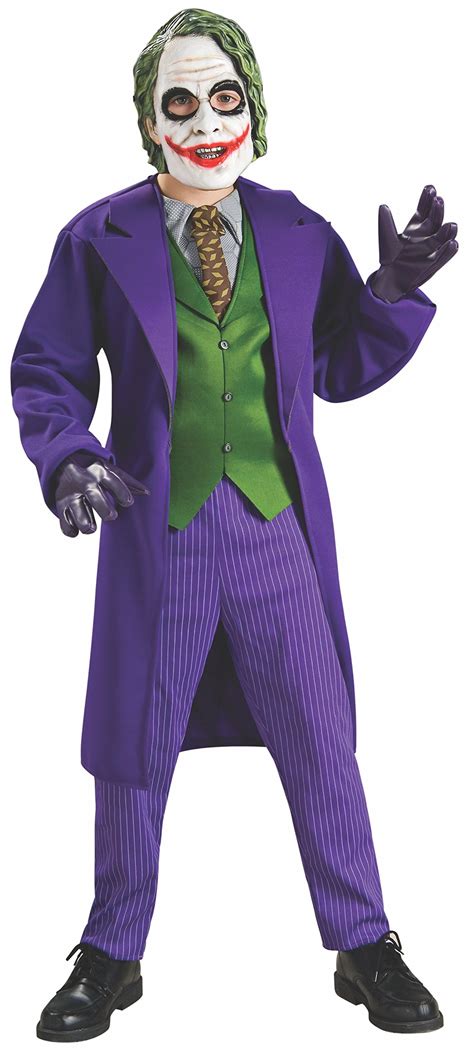 Buy Rubies Official Dc Comics Joker Deluxe Childs Costume Batman