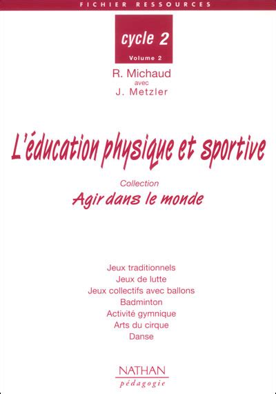 L Education Physique Et Sportive Cycle Volume Agir Dans Le Monde