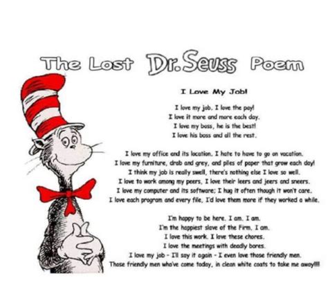 The Lost Dr Seuss Poem